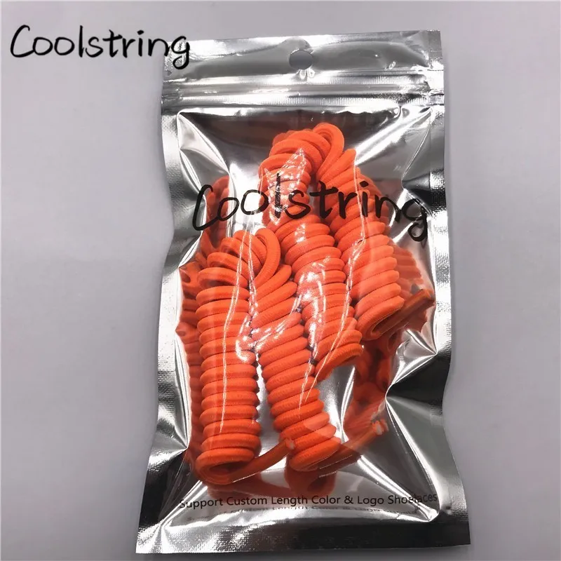 Coolstring 4 мм Спиральные весенние вьющиеся эластичные шнурки для ленивых без завязок шнурки для обуви новые шнурки для пожилых детей повседневные кроссовки