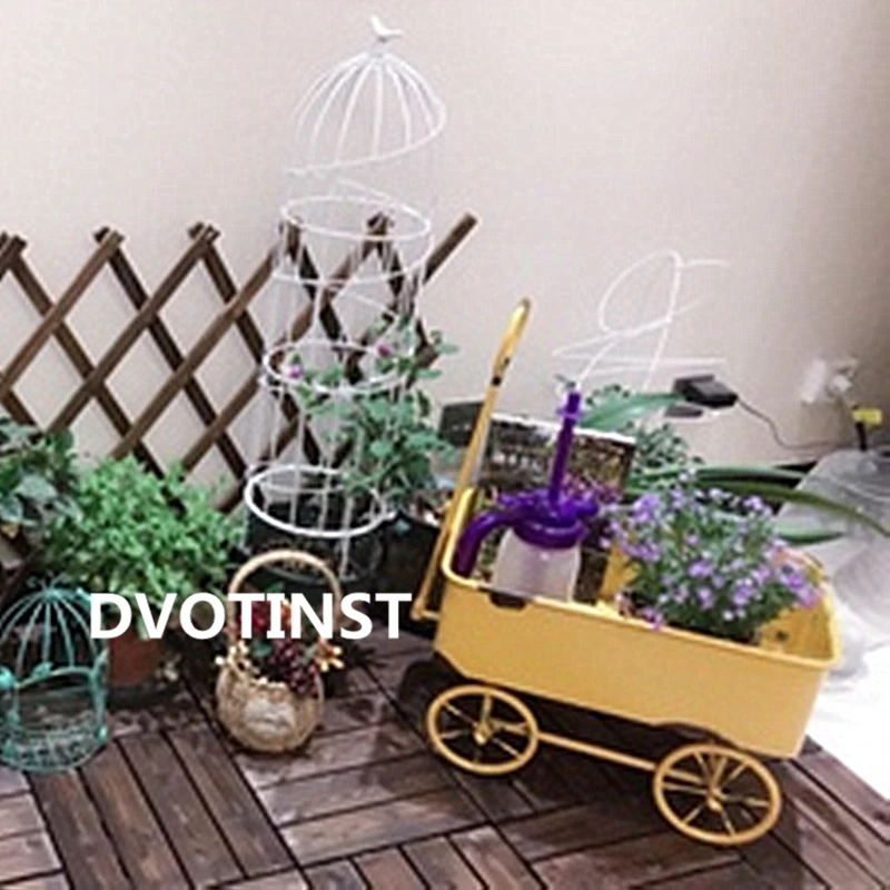 Dvotinst Новорожденный ребенок реквизит для фотосъемки Ретро желтый железный вагон-тележка Fotografia аксессуары для студийной фотосессии