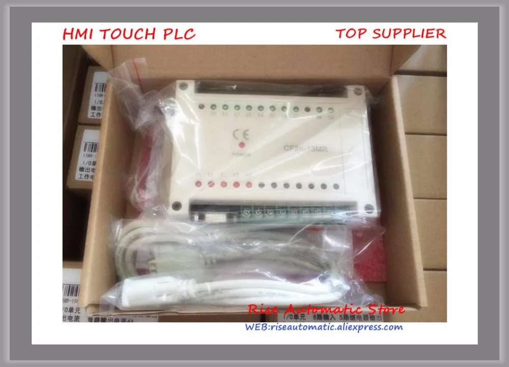 13MR 8 Вход 5 релейный выход PLC с RS232 кабелем от FX2N GX разработчика лестницы CF2N Новый