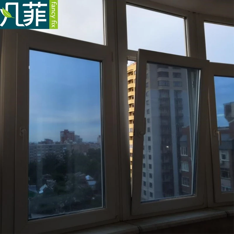 Защитная пленка для окна FANCY FIX двусторонняя на солнечной батарее из витражной