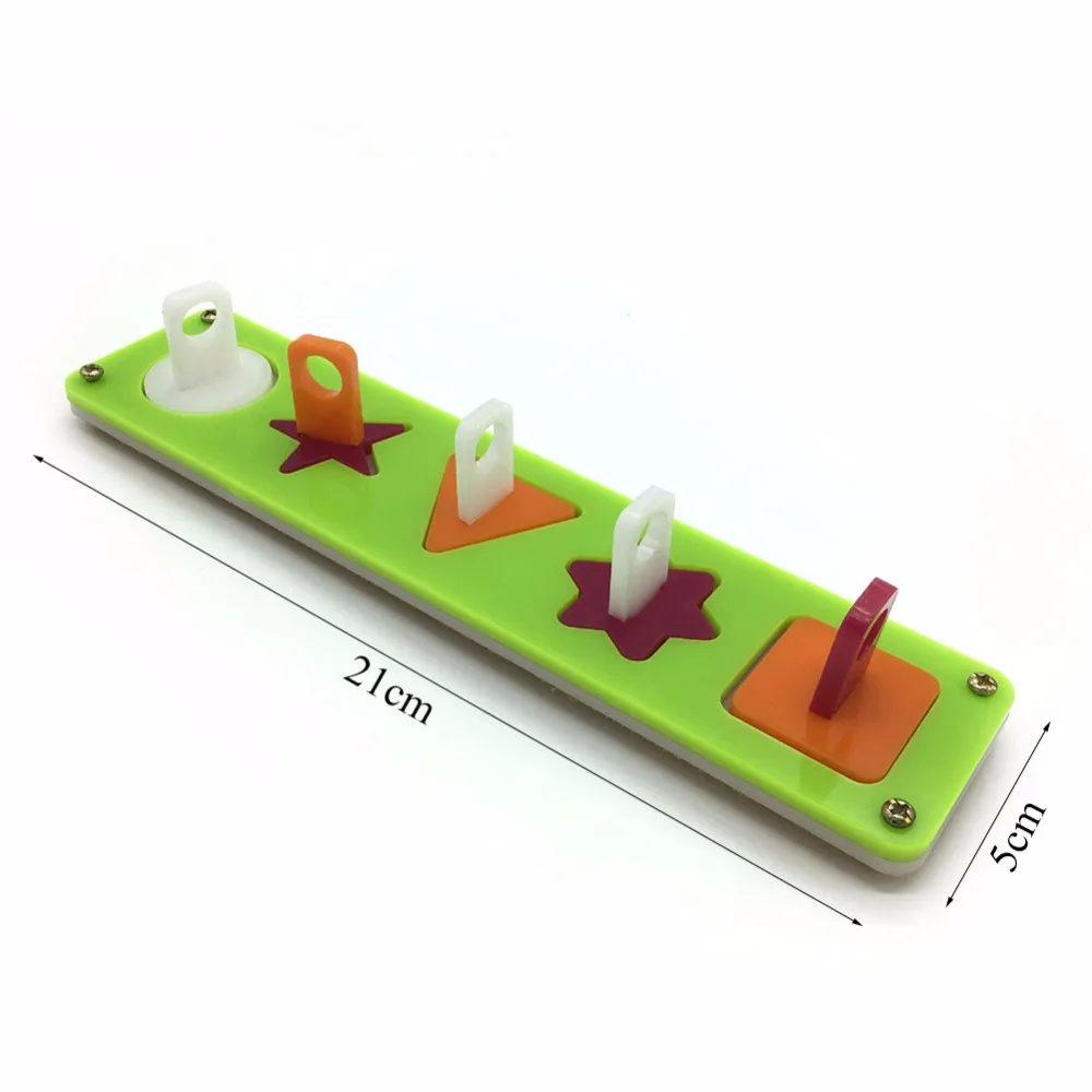 Узор разделения попугай птица игрушки головоломка Training Интеллектуальное