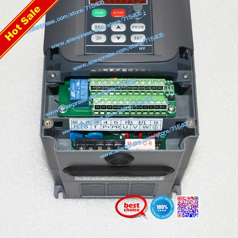 2.2kw VFD Повышение напряжения инвертор Вход AC 110V к 220V Инвертор 2.2kW и режим управления