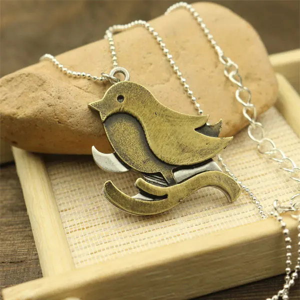 Ожерелье с подвеской в виде птицы Робина 1 шт. | Украшения и аксессуары