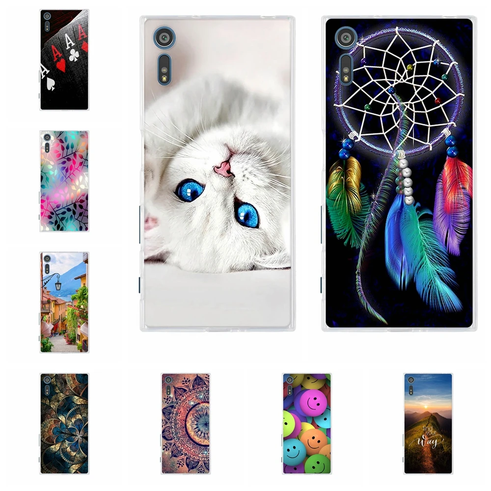 

For Sony Xperia XZ Case Cover For Sony Xperia XZ Dual F8332 F8331 XR Bumper TPU Capa For Sony XZs XR Silicone Cool Case Fundas