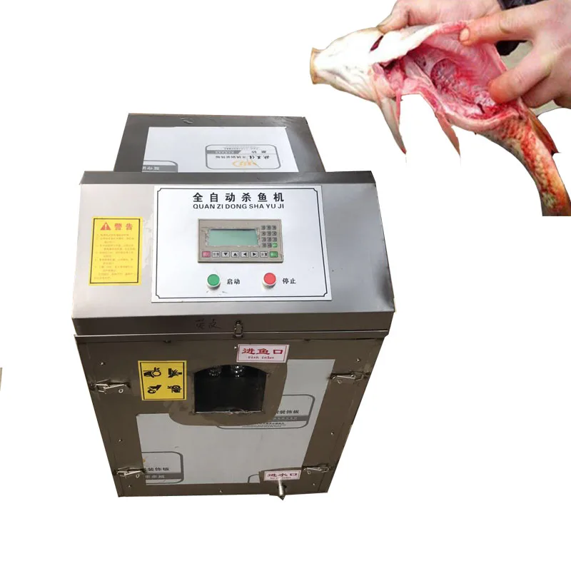 High speed fish scaling gutting machine Tilapia carp killing debonding with wide range |