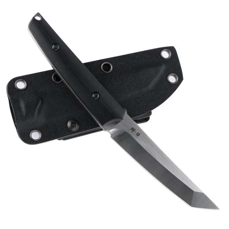 Тактический охотничий нож DICORIA #631 TANTO с фиксированным лезвием и рукояткой G10