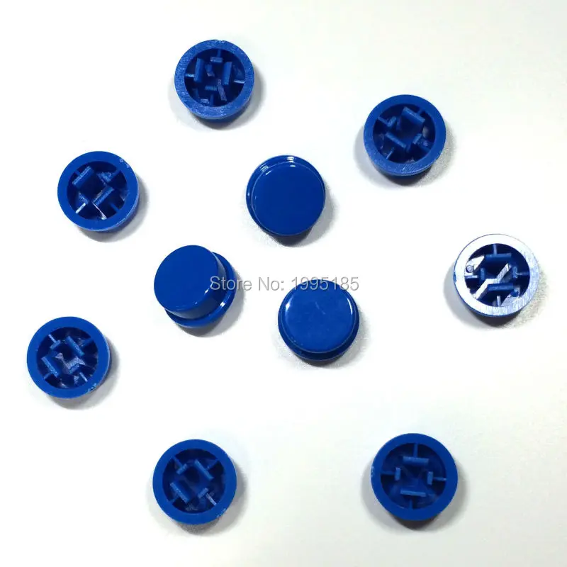 

Круглые тактильные колпачки для тактовых переключателей 30 шт