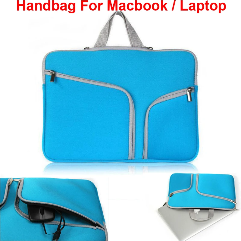 Сумка на молнии портативный чехол для Macbook Samsung Lenovo HP Dell Acer Asus защита ноутбука |