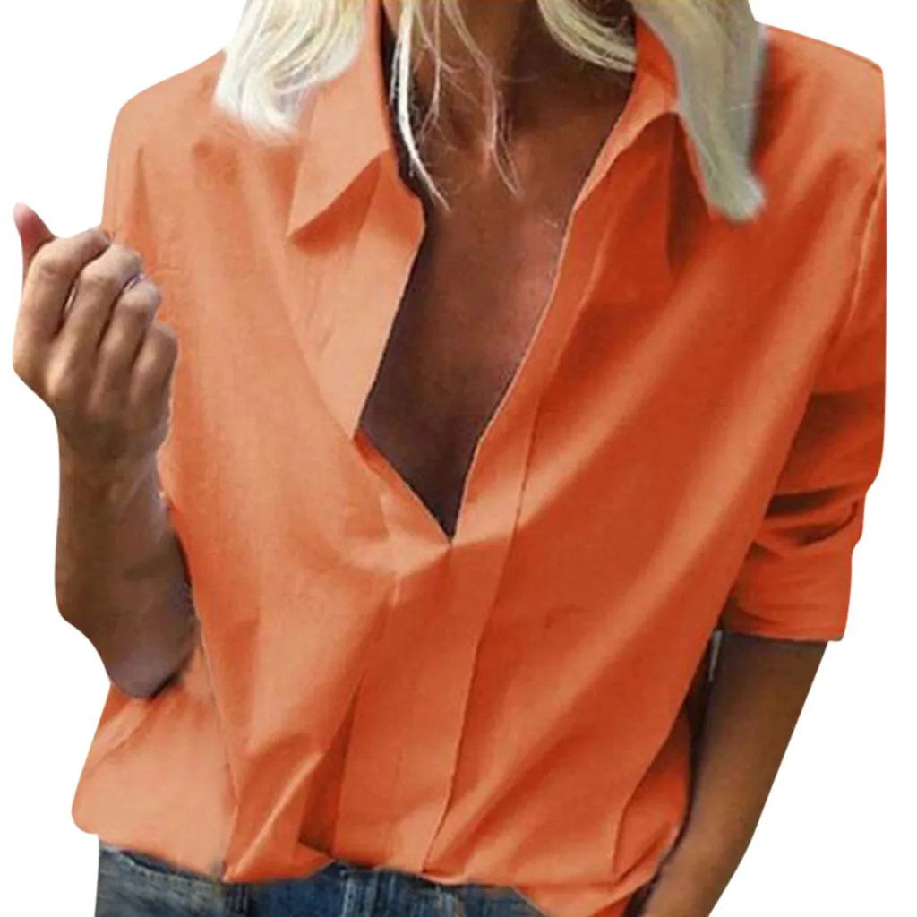 SAGACE женские модные топы и блузки 2019 размера плюс 5XL повседневные свободные