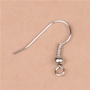 Застежка крючок для сережек с посеребрением 20 мм 100 шт./лот|accessories lg|accessories nailearrings