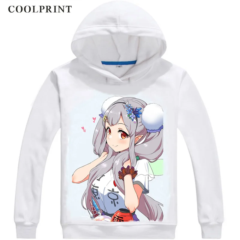 Худи с капюшоном Elf no Elu Noel виртуальный ютуберь Vtuber искусственный интеллект худи