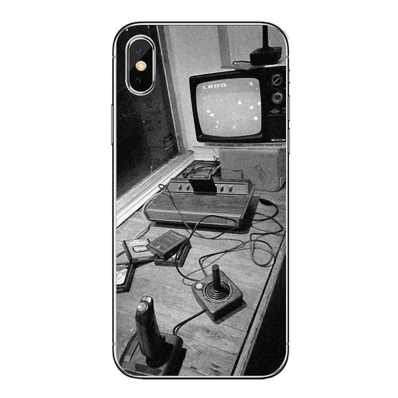 Для Xiaomi mi A1 A2 5X6X8 lite SE Pro Max x 2 S 3 5 5S прозрачный мягкий чехол Atari 2600 консоли Old School