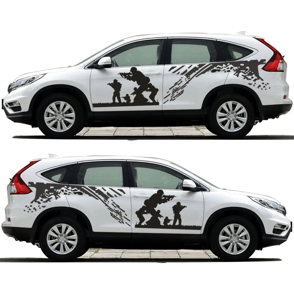 Новая наклейка для стайлинга автомобиля Honda CR V Cool CS армия боевой автомобиль НА