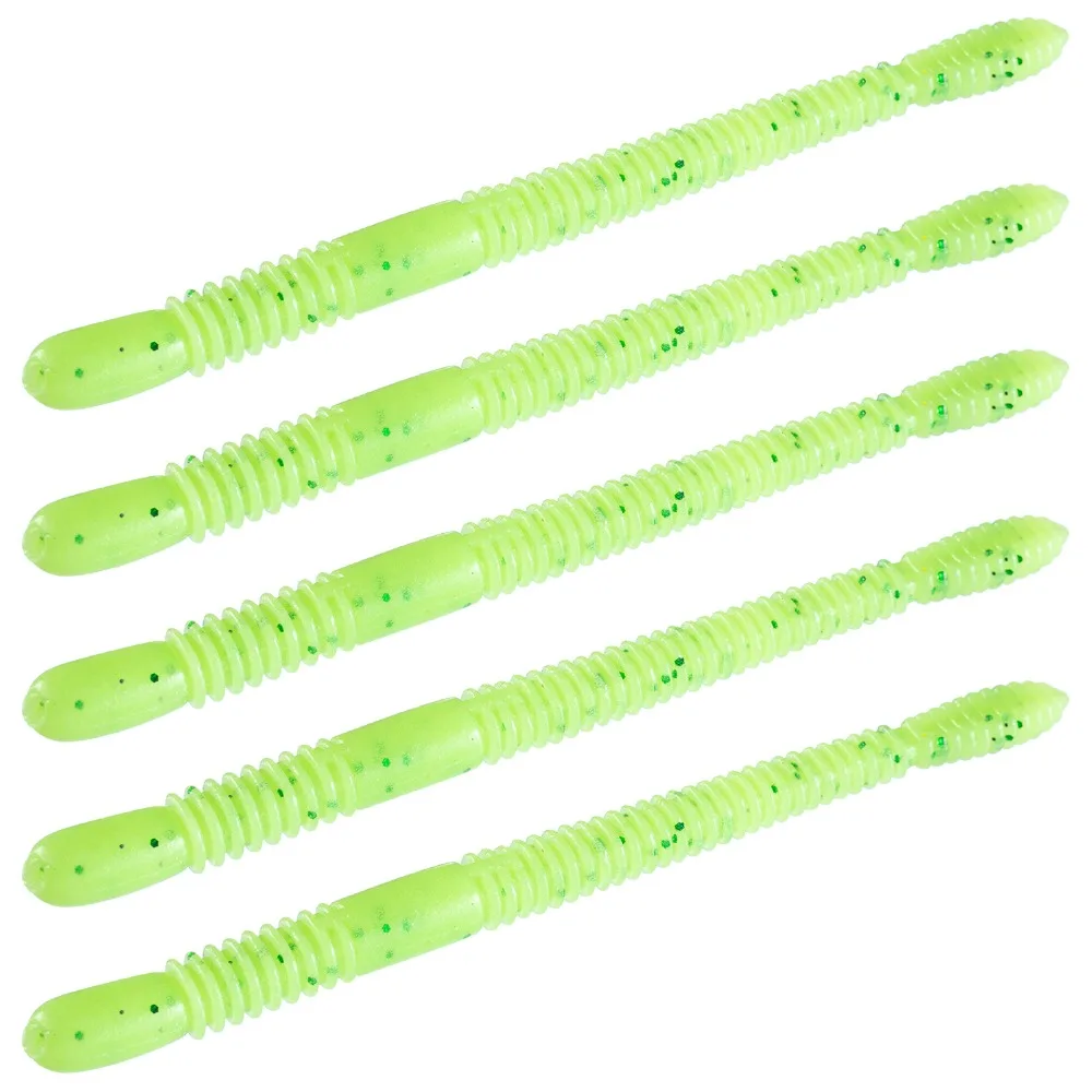 Bassdash плавающий Неко черви 5 ''мягкая палочка приманки Rig Шот буровой установки