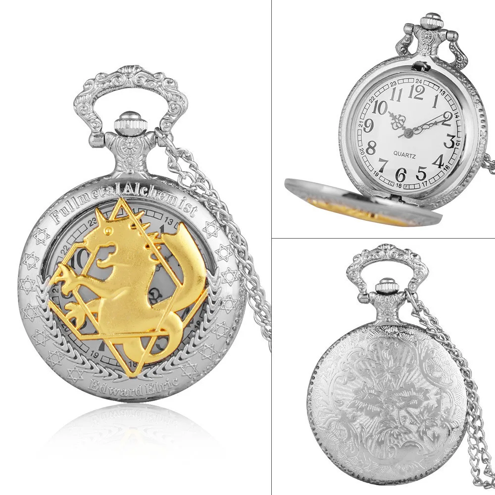 

Women Mens Watch Clock Top Fashion Necklace Chain Pocket Unique Death Note Bronze Quartz Fob Watches Relogio Masculino Date Hot