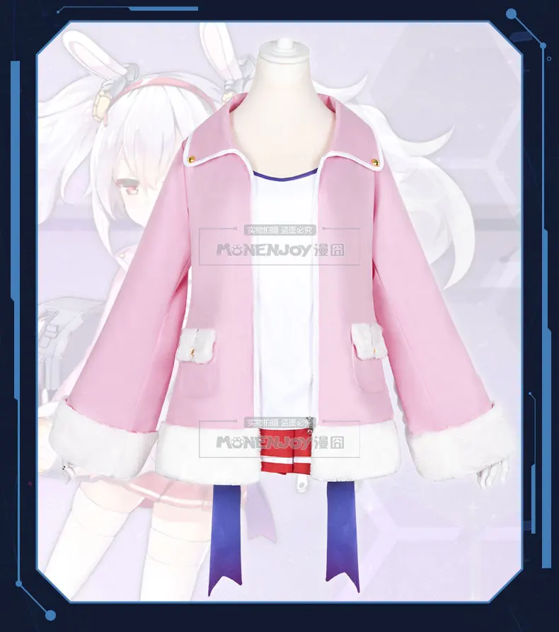 SLG игры Azur Lane Лафит Косплэй костюм военный корабль B прослужит с длинным рукавом
