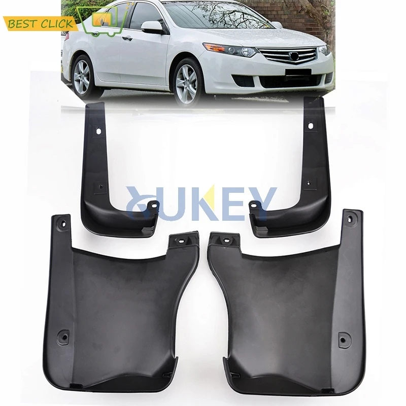 Брызговики для Honda Accord Euro 08 2012 Acura TSX 2009 2014 брызговики передние и задние щитки от