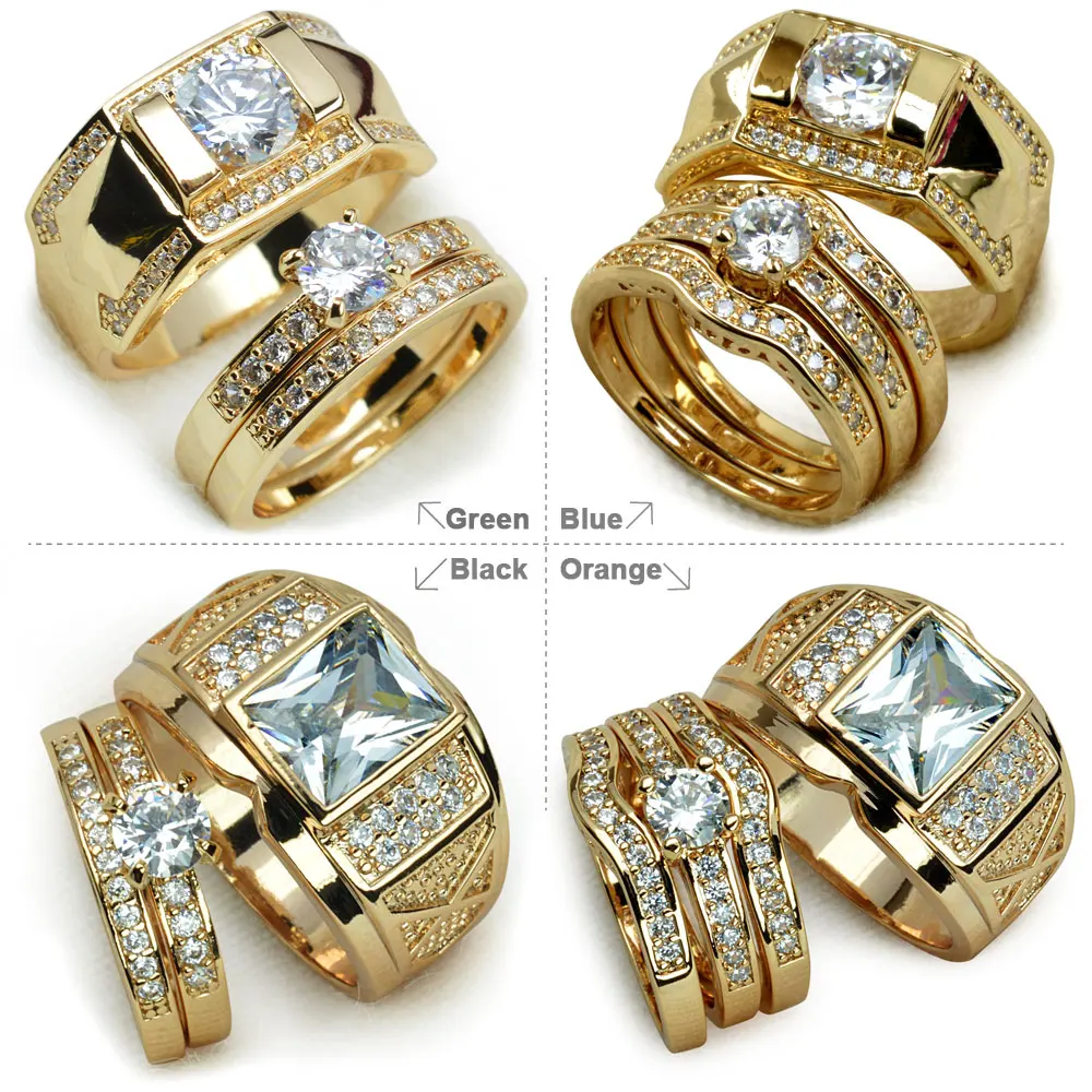 

Classic wedding ring for lover's men size 8-15; women size 6-10