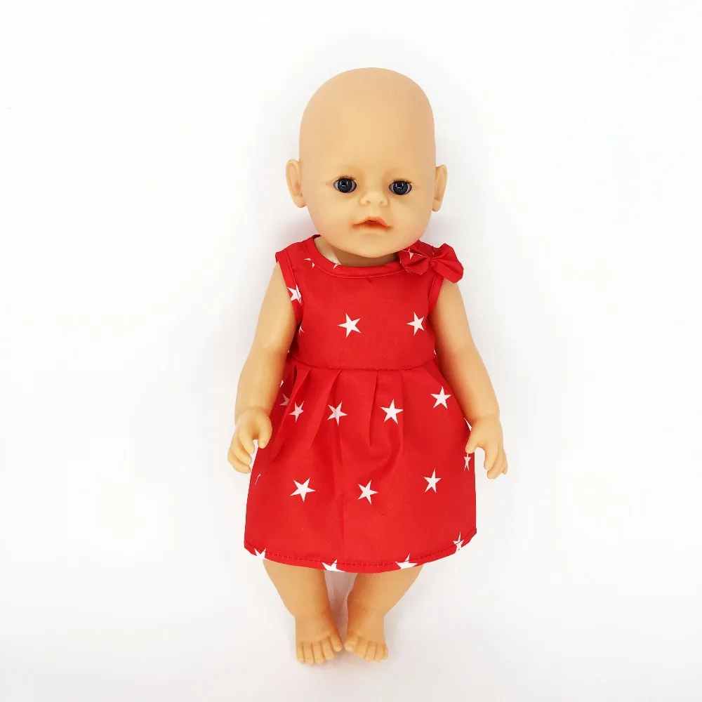 Детская одежда для куклы Baby Born, 6 стилей, милые принцессы, подходит для аксессуаров размером 43 см, подарок на день рождения.