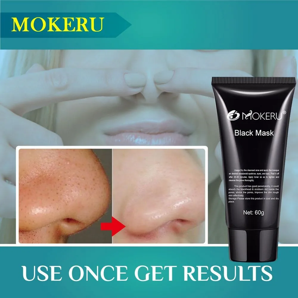 Mokeru 1 шт. Профессиональная Натуральная Глубокая очистка Маска для лица маска