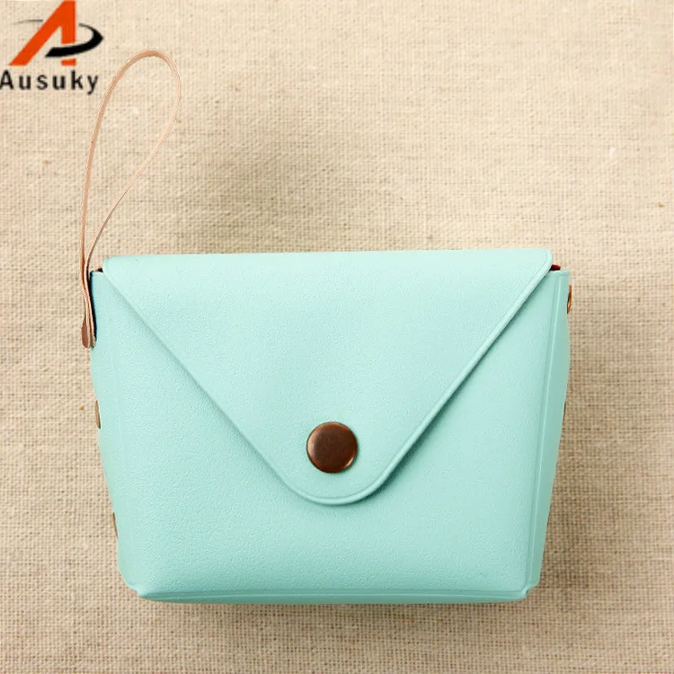 Милые кошельки из искусственной кожи карамельных цветов Женский кошелек для