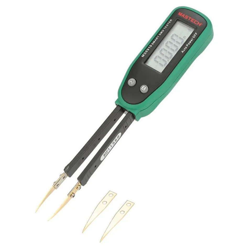 Оригинальный Смарт тестер MASTECH SMD измеритель емкости мультиметр MS8910 3000 отсчетов