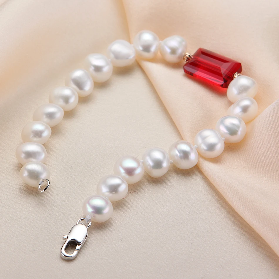 2017 специальное предложение 7-8 мм белый барокко натуральный пресноводный жемчуг