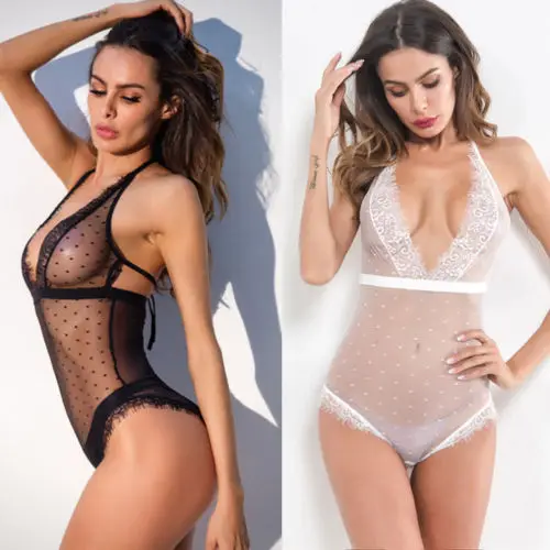 Женское сексуальное боди нижнее белье Babydoll 2018 Новинка точка Пуш Ап Кружева