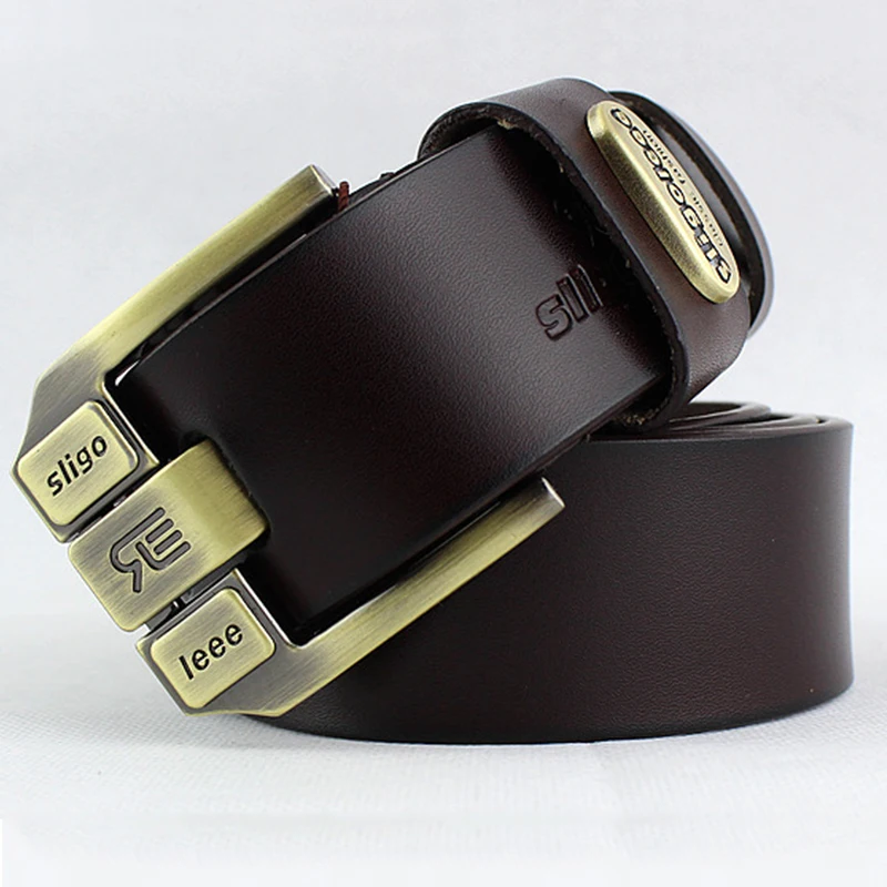 BISI GORO винтажный мужской ремень из коровьей кожи ceinture homme cuir настоящая широкая
