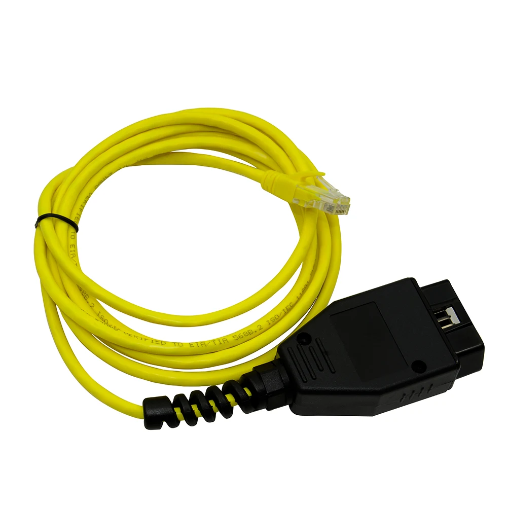 Бесплатная доставка E SYS кабель для передачи данных BMW ENET Ethernet к OBD интерфейсу ICOM