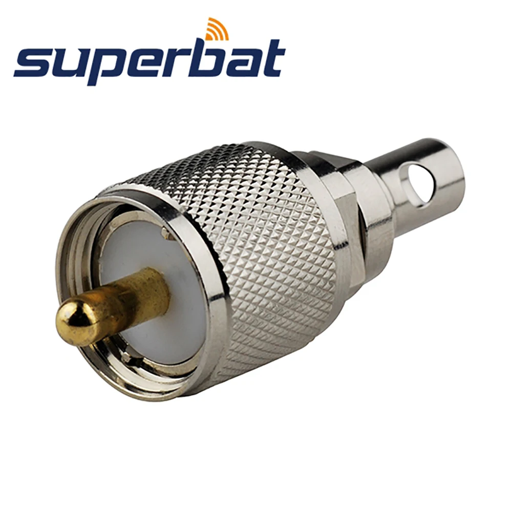 Superbat UHF PL259 разъем для пайки RF коаксиальный кабеля RG58 RG142 LMR195 RG400|connector definition|connector