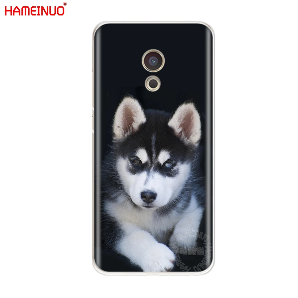 HAMEINUO husky чехол для щенка Meizu M6 M5 M5S M2 M3 M3S MX4 MX5 MX6 PRO 6 5 U10 U20 note plus|case for meizu|phone casescase plus |