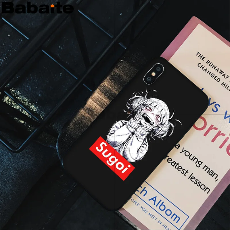 Babaite Sugoi Senpai аниме Waifu персонализированный Чехол для телефона с принтом для Apple iPhone 8 7 6 6S Plus X XS MAX 5 5S SE XR