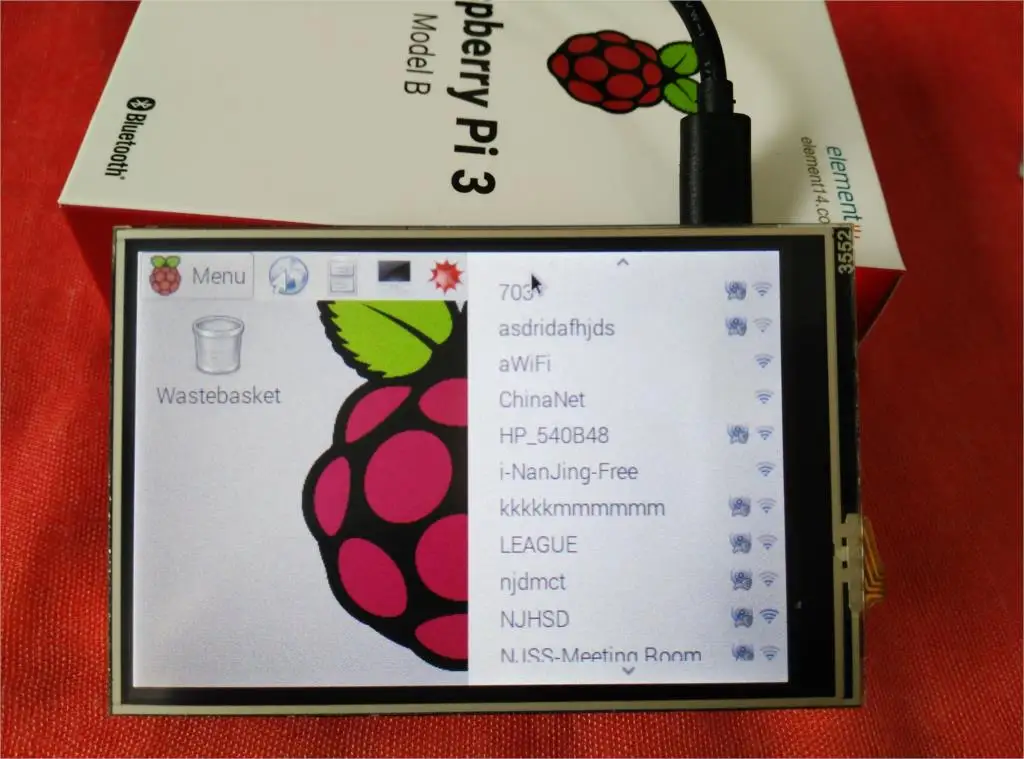 Сенсорный ЖК экран для Raspberry Pi 3 5 дюйма дисплей TFT 1 2 Zero W 12 контактный HD 320*480 с