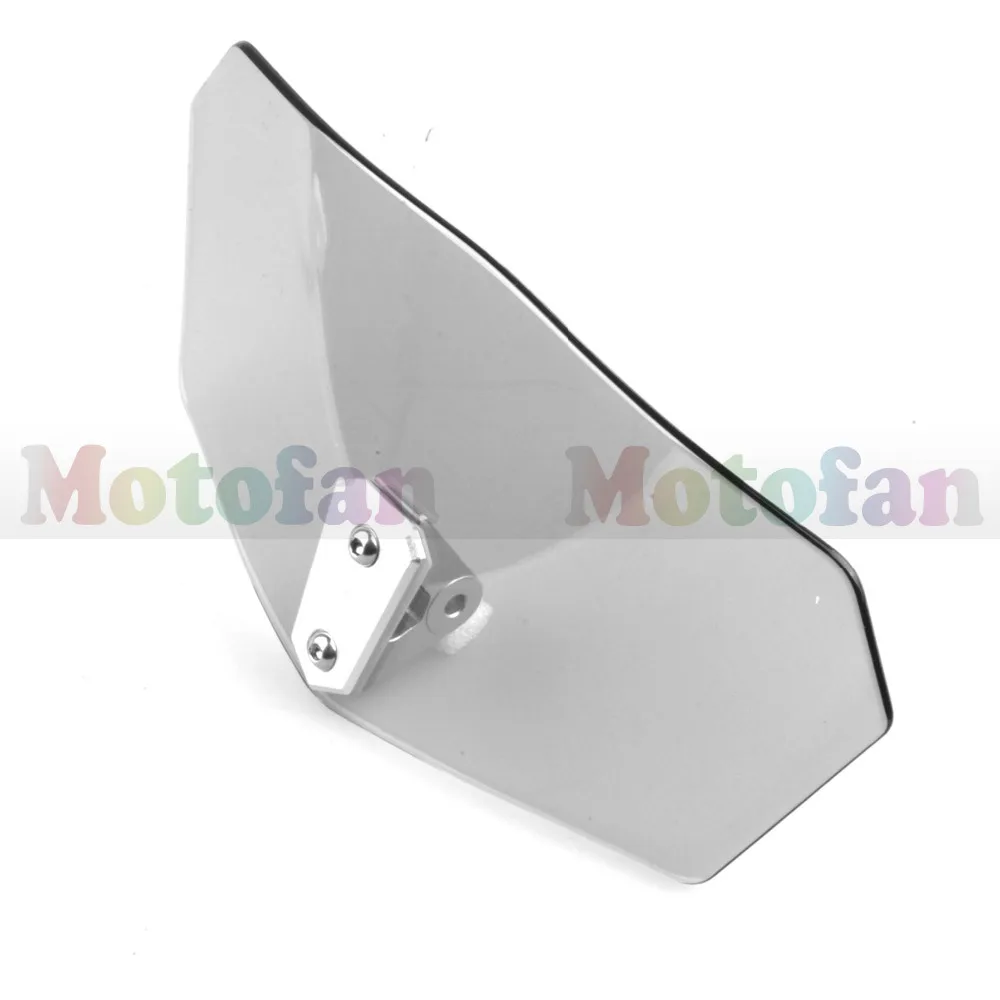 Универсальный мотоцикл windshields экран расширитель серый для Honda Shadow 2005 750cc Suzuki Volusia 06