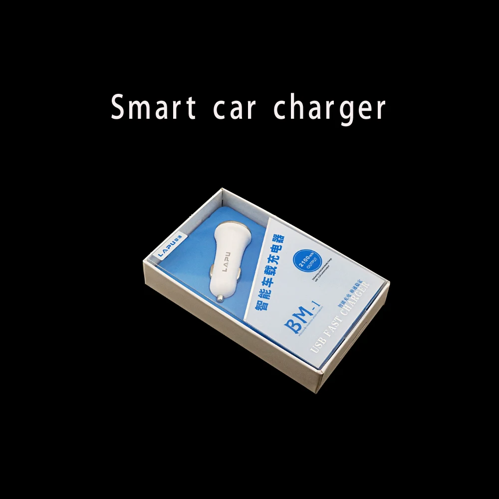 

100 pcs a lot BM-1 2.1A Dual USB fast Car Charger Adapter Charge Universal For Xiaomi /Samsung /S8/ IPh/ Plus /Tablet in Car