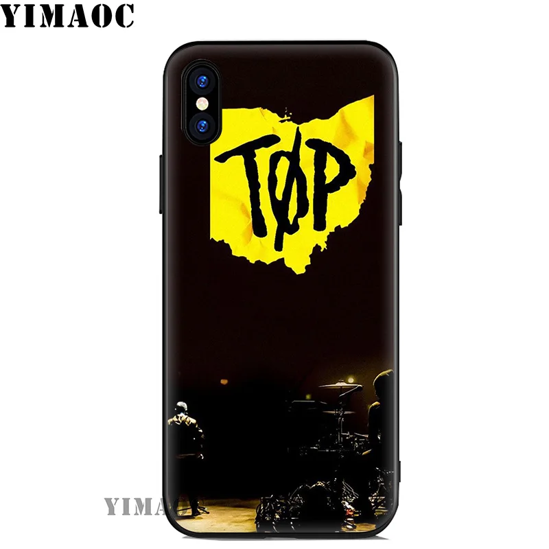 YIMAOC Twenty One Pilots Мягкий силиконовый чехол для iPhone 11 Pro Xr Xs Max X или 10 8 7 6 6S Plus 5 5S SE |