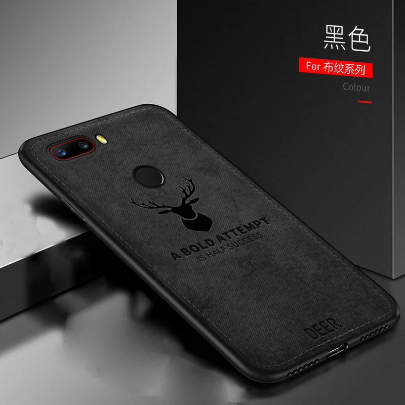 Fabric Deer Case For ZTE Nubia Z17 Lite case Classic Cloth Matte Skin Bumper Hard Back Soft Cover Mini Z17S Z18 |