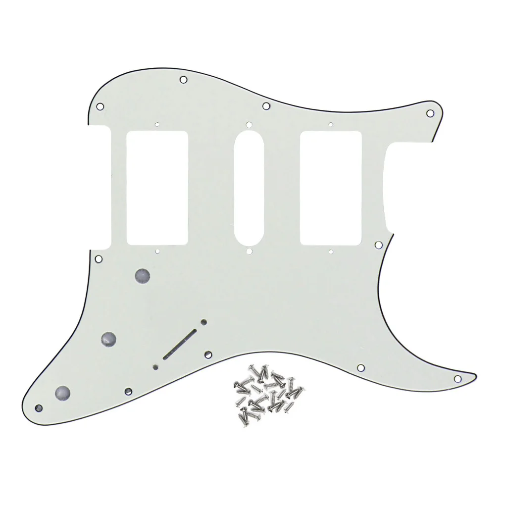 Пластина для защиты от царапин электрогитары HSH с щитком из чистой алюминиевой