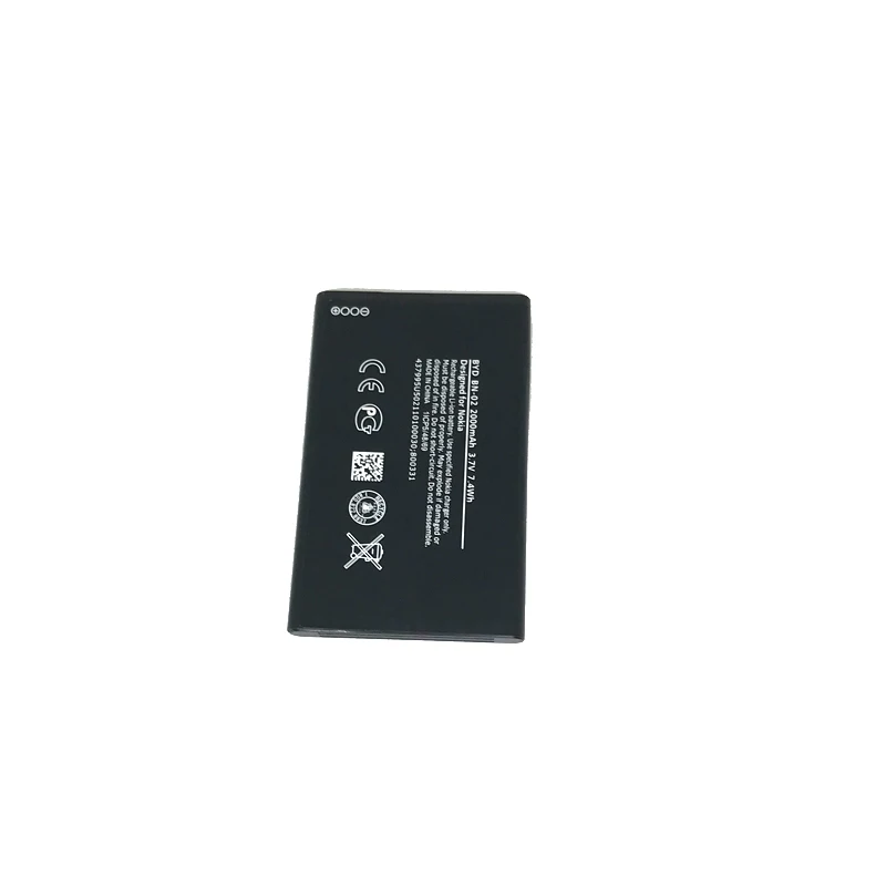 1 шт. 3,7 в 2000 мАч литиевая батарея BN-02 для Nokia XL 4G XL4g RM1061 RM1030 BN-02 запасная батарея для телефона