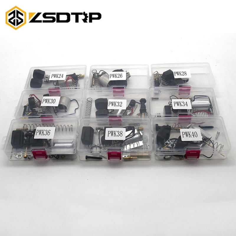 ZSDTRP PWK 24 26 28 30 32 34 36 38 40 мм KEIHIN KOSO мотоциклетный карбюратор комплект для ремонта с