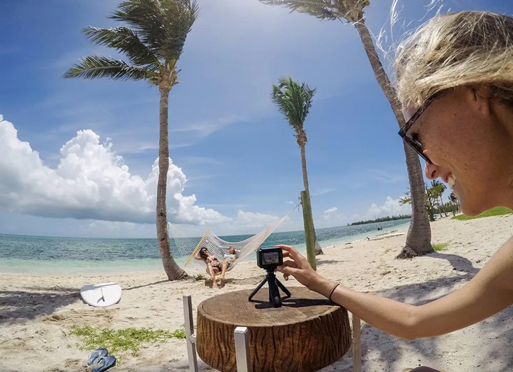 Мини селфи палка TUYU + штатив с выдвижной ручкой для экшн Камеры GoPro Hero 9 8 7 6 5 DJI Osmo Yi