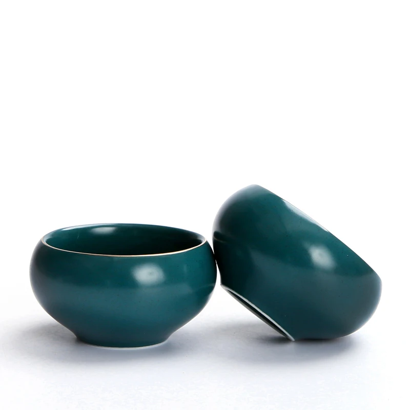 Zen японский стиль чайный набор кунг-фу с голубой глазурью кленовый лист 60 мл