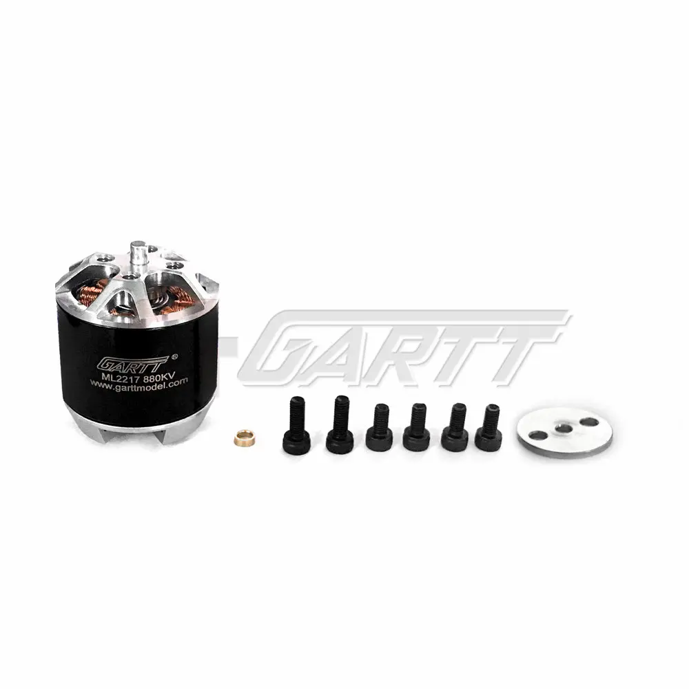 4 X GARTT ML2217 880KV бесщеточный двигатель с само адаптер для блокировки DJI Phantom Quadcopter F450