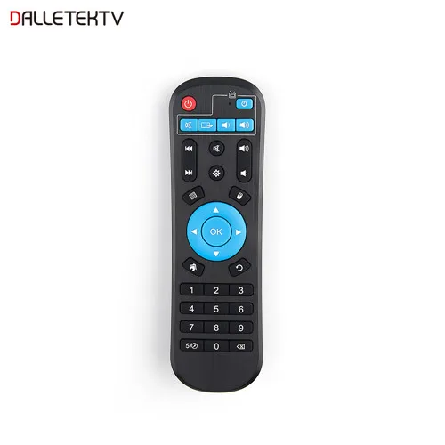 Черный Dalletek ТВ дистанционного Управление для RK3229 Android ТВ коробка LEADCOOL/Q9/Q1304/Q1404/Q1504/Smart Android ТВ коробка - Цвет: Черный