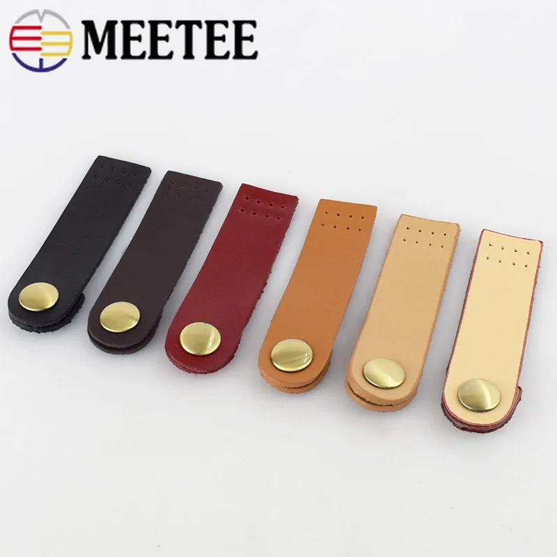 Meetee 7 5*2 см багажные сумки для ноутбука кнопочные кнопки кожаная застежка