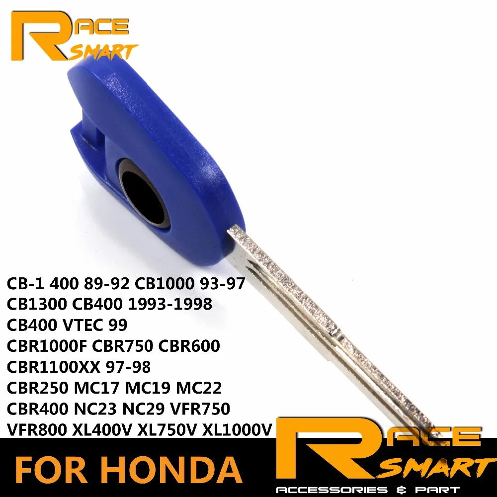 Motorcycle Black Key Uncut Blade For HONDA CBR250 MC17 MC19 MC22 CB400 VTEC 1999 PC800 VFR750 VFR800 | Автомобили и мотоциклы