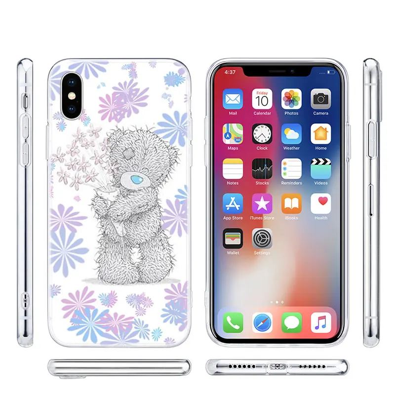 Милый модный силиконовый чехол для Apple IPhone 11 Pro XS Max X XR 7 8 6 6s Plus 5S SE мягкий телефона