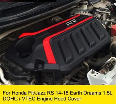 

Engine Hood Guard Cover For Honda Fit Jazz Earth Dreams 1.5L DOHC i-VTEC Engine