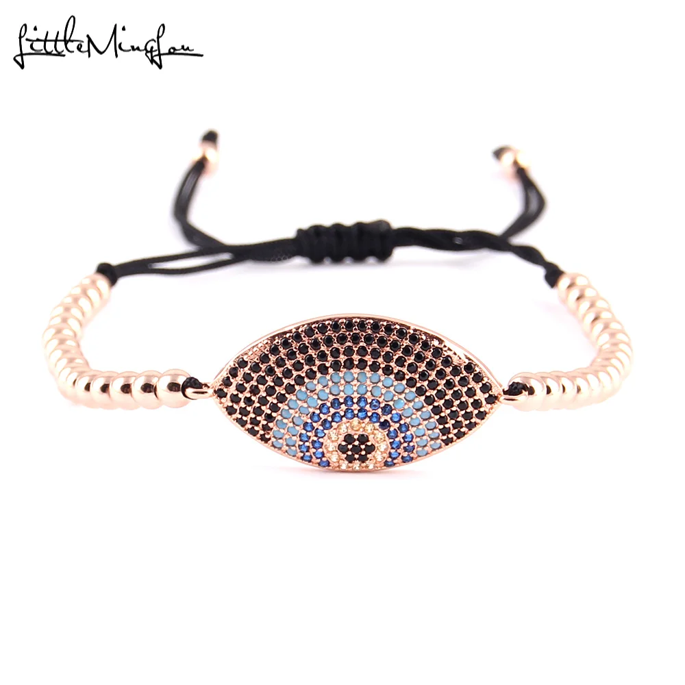 Роскошный женский браслет с круглыми бусинами 4 мм | Украшения и аксессуары